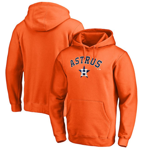 Houston Astros   Big & Tall Team Lockup Pullover Hoodie