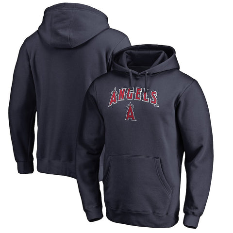 Los Angeles Angels   Big & Tall Team Lockup Pullover Hoodie