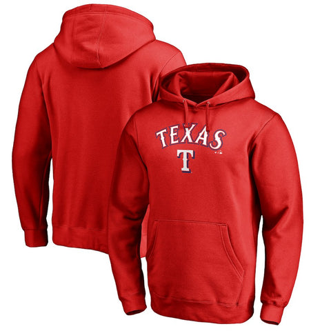 Texas Rangers   Big & Tall Team Lockup Pullover Hoodie