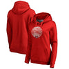 Washington Nationals   Women's Cooperstown Collection Slider Plus Size Pullover Hoodie