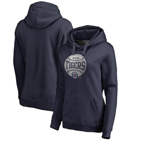 Detroit Tigers   Women's Cooperstown Collection Slider Pullover Hoodie
