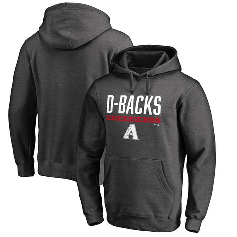 Arizona Diamondbacks   Win Stripe Big & Tall Pullover Hoodie