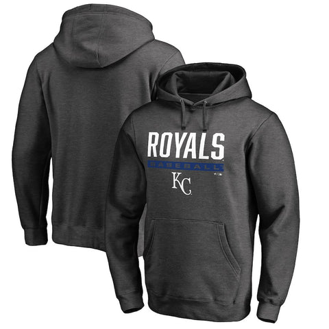 Kansas City Royals   Win Stripe Big & Tall Pullover Hoodie