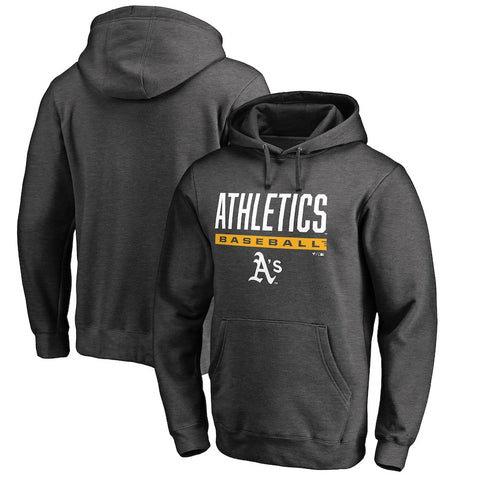 Oakland Athletics   Win Stripe Big & Tall Pullover Hoodie