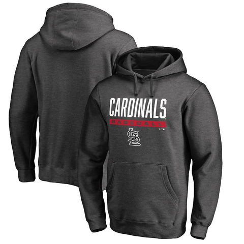 St. Louis Cardinals   Win Stripe Big & Tall Pullover Hoodie