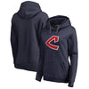 Cleveland Indians   Women's Plus Size Cooperstown Collection Huntington Pullover Hoodie