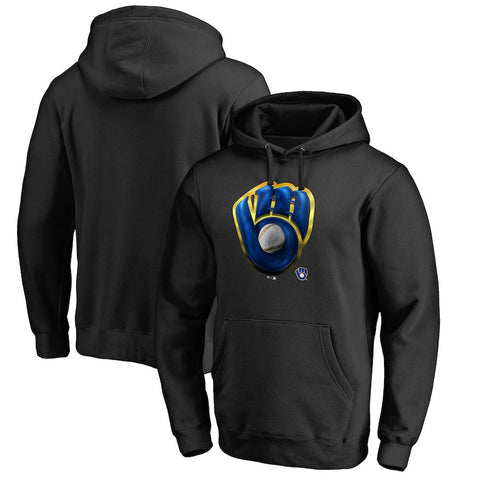 Milwaukee Brewers   Big & Tall Midnight Mascot Pullover Hoodie