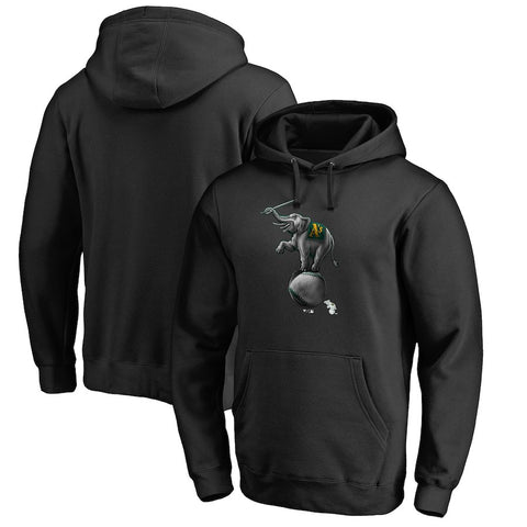 Oakland Athletics   Big & Tall Midnight Mascot Pullover Hoodie