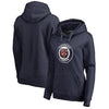 Detroit Tigers   Women's Cooperstown Collection Huntington Pullover Hoodie