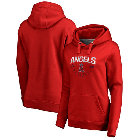 Los Angeles Angels   Women's Live For It Plus Size Pullover Hoodie
