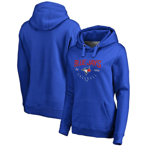 Toronto Blue Jays   Women's Live For It Plus Size Pullover Hoodie
