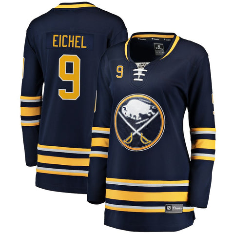 Women's Buffalo Sabres Jack Eichel   Navy Breakaway Player Jersey