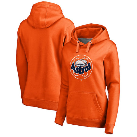 Houston Astros   Women's Plus Size Cooperstown Collection Huntington Pullover Hoodie