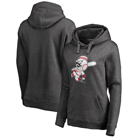 Cincinnati Reds   Women's Cooperstown Collection Huntington Pullover Hoodie