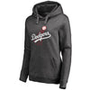 Los Angeles Dodgers   Women's Plus Size Cooperstown Collection Huntington Pullover Hoodie