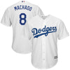 Manny Machado Los Angeles Dodgers Majestic Home Official Cool Base Jersey