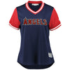 Shohei Ohtani "Showtime" Los Angeles Angels Majestic Women's 2018 Players' Weekend Cool Base Jersey