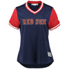 Dustin Pedroia "Pedey" Boston Red Sox Majestic Women's 2018 Players' Weekend Cool Base Jersey