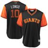 Evan Longoria "Longo" San Francisco Giants Majestic 2018 Players' Weekend Cool Base Jersey