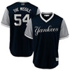 Aroldis Chapman "The Missile" New York Yankees Majestic 2018 Players' Weekend Cool Base Jersey