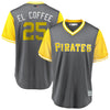 Gregory Polanco "El Coffee" Pittsburgh Pirates Majestic 2018 Players' Weekend Cool Base Jersey
