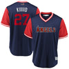 Mike Trout "Kiiiiid" Los Angeles Angels Majestic 2018 Players' Weekend Cool Base Jersey