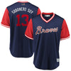 Ronald Acuna Jr. "Sabanero Soy" Atlanta Braves Majestic 2018 Players' Weekend Cool Base Jersey