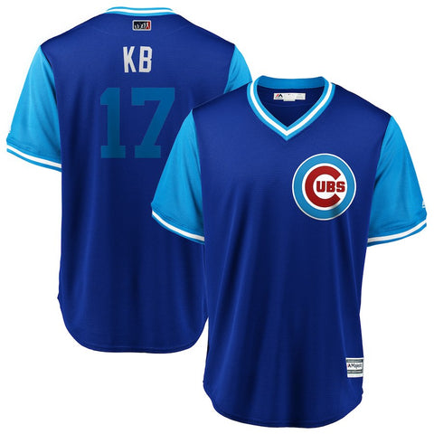 Kris Bryant "KB" Chicago Cubs Majestic 2018 Players' Weekend Cool Base Jersey