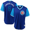 Carl Edwards Jr. "Stringbean Slinger" Chicago Cubs Majestic 2018 Players' Weekend Cool Base Jersey