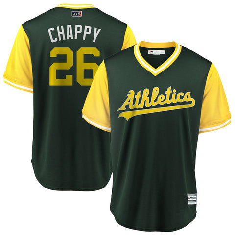 Matt Chapman "Chappy" Oakland Athletics Majestic 2018 Players' Weekend Cool Base Jersey