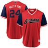 Andrew Miller "Miller Time" Cleveland Indians Majestic 2018 Players' Weekend Cool Base Jersey