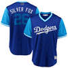 Chase Utley "Silver Fox" Los Angeles Dodgers Majestic 2018 Players' Weekend Cool Base Jersey