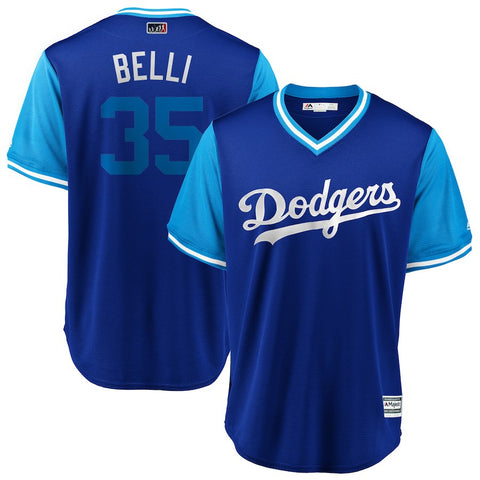 Cody Bellinger "Belli" Los Angeles Dodgers Majestic 2018 Players' Weekend Cool Base Jersey