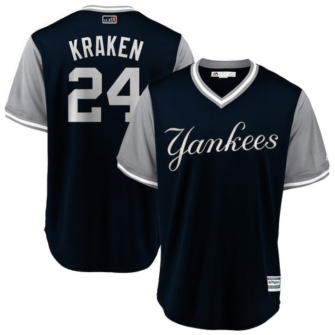 Gary Sanchez "Kraken" New York Yankees Majestic 2018 Players' Weekend Cool Base Jersey