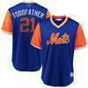 Todd Frazier "Toddfather" New York Mets Majestic 2018 Players' Weekend Cool Base Jersey