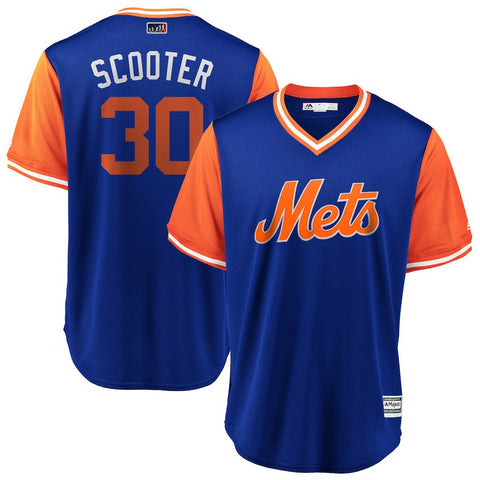Michael Conforto "Scooter" New York Mets Majestic 2018 Players' Weekend Cool Base Jersey