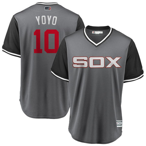 Yoan Moncada "Yoyo" Chicago White Sox Majestic 2018 Players' Weekend Cool Base Jersey