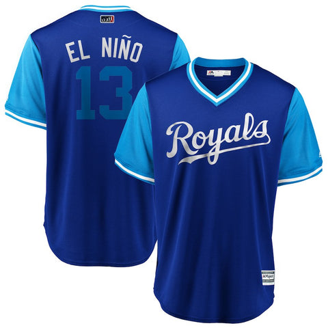 Salvador Perez "El Niño" Kansas City Royals Majestic 2018 Players' Weekend Cool Base Jersey