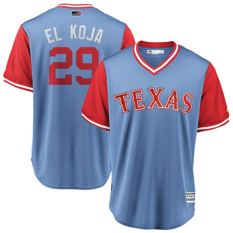 Adrian Beltre "El Koja" Texas Rangers Majestic 2018 Players' Weekend Cool Base Jersey