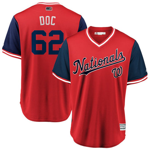 Sean Doolittle "Doc" Washington Nationals Majestic 2018 Players' Weekend Cool Base Jersey