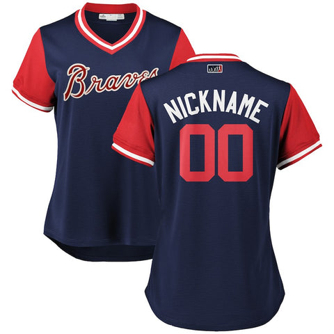 Atlanta Braves Majestic Women's 2018 Players' Weekend Pick-A-Player Roster Jersey