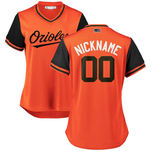 Baltimore Orioles Majestic Women's 2018 Players' Weekend Pick-A-Player Roster Jersey