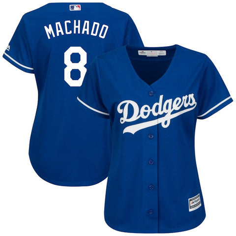 Manny Machado Los Angeles Dodgers Majestic Women's Cool Base Player Jersey