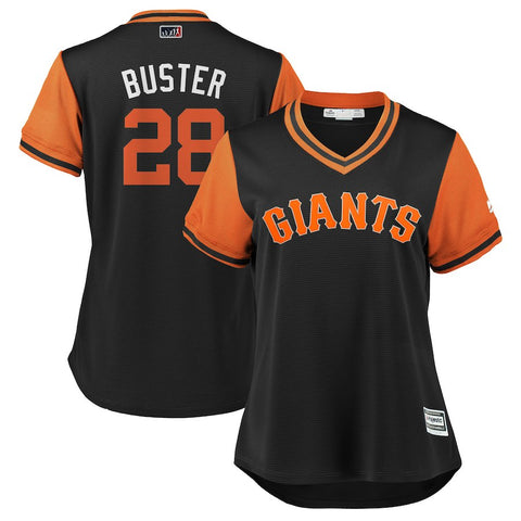 Buster Posey "Buster" San Francisco Giants Majestic Women's 2018 Players' Weekend Cool Base Jersey