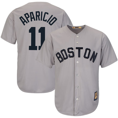 Luis Aparicio Boston Red Sox Majestic Cooperstown Collection Cool Base Player Jersey
