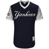 Giancarlo Stanton "G" New York Yankees Majestic 2018 Players' Weekend Authentic Jersey - Navy/Gray