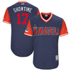 Shohei Ohtani "Showtime" Los Angeles Angels Majestic 2018 Players' Weekend Authentic Jersey - Navy/Red
