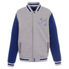 Kansas City Royals JH Design Embroidered Reversible Full Snap Fleece Jacket