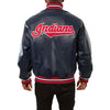 Cleveland Indians JH Design Classic Leather Team Jacket