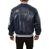 Seattle Mariners JH Design Classic Leather Team Jacket